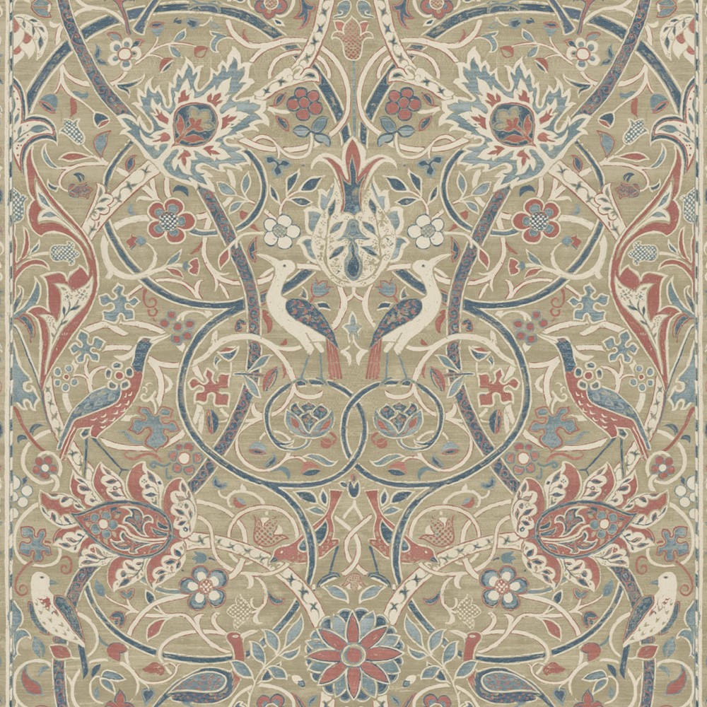 Bullerswood Wallpaper 216446 by Morris & Co in Spice Manilla